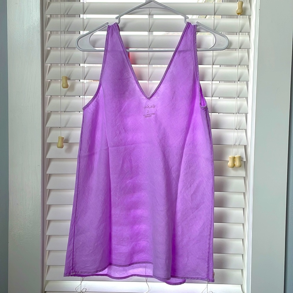 NWT Florin Sleeveless Linen Top ๐ธ - Picture 4 of 6